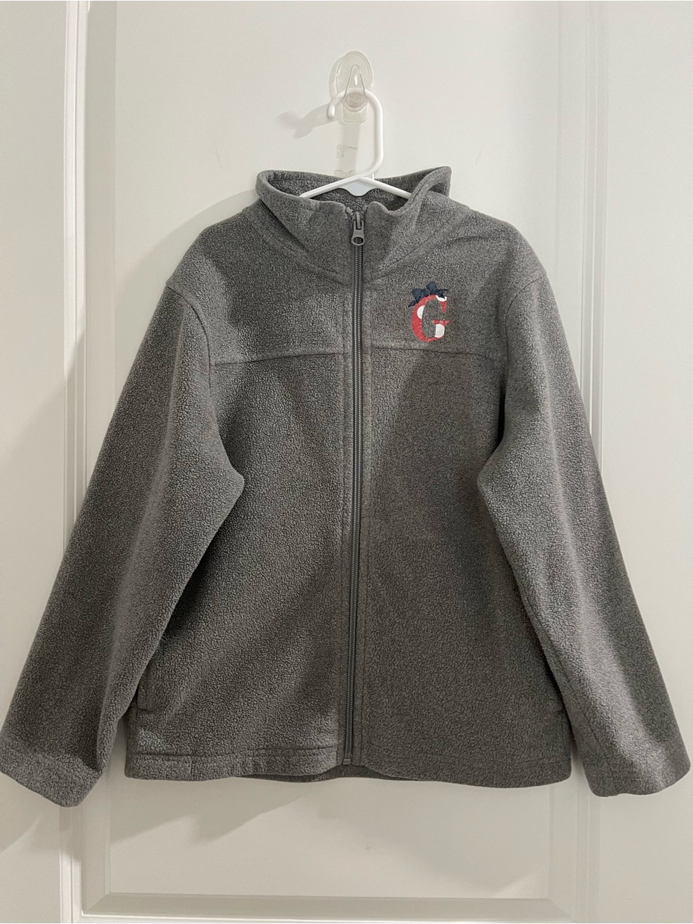 Bass Pro Shops Gray Full-Zip Fleece Jacket